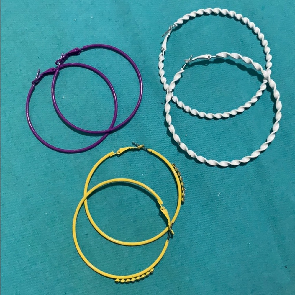 Hoop earrings